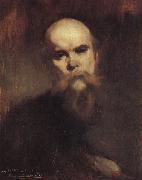 Eugene Carriere Portrait of Paul Verlaine France oil painting reproduction